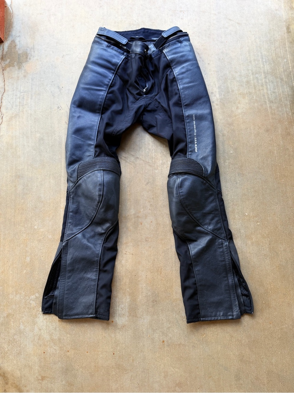 Rev'it Engineered Skin Motorcycle Pants 40 long 34" inseam
